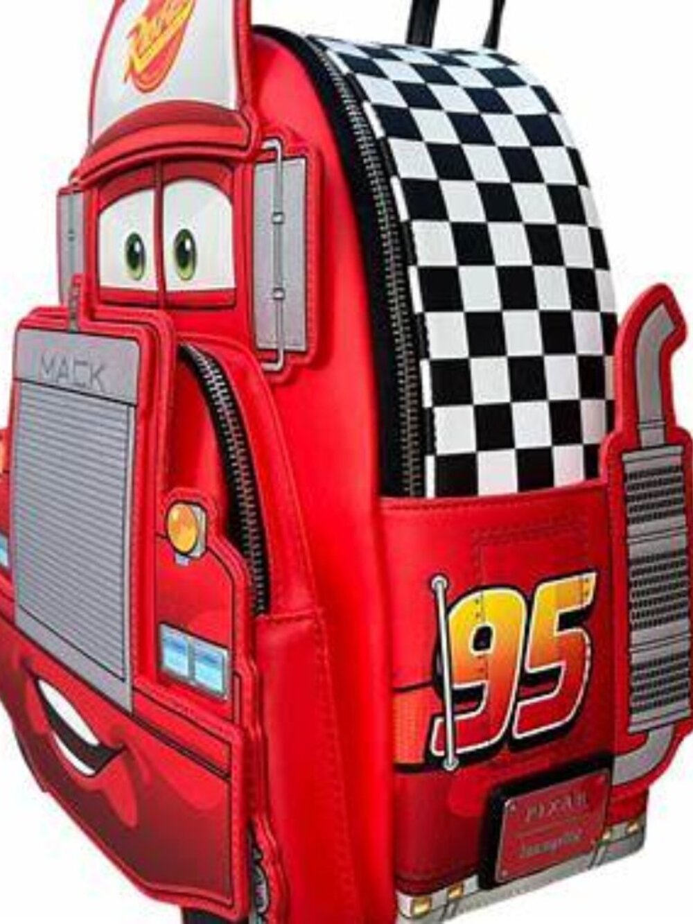 Loungefly Cars Mack GITD Mini Backpack NWT WDBK4011